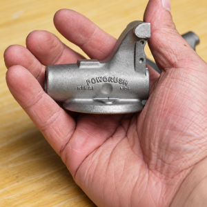 Poworush 1″ KikaiKOA-Style Bench Vise — Precision Cast Steel Unmachined Blank